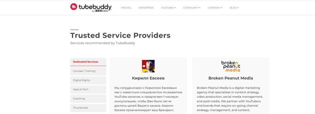 TubeBuddy Customer Service